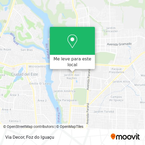 Via Decor mapa