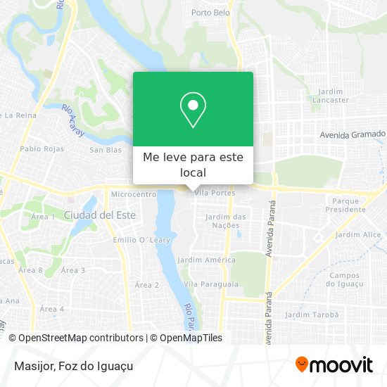 Masijor mapa