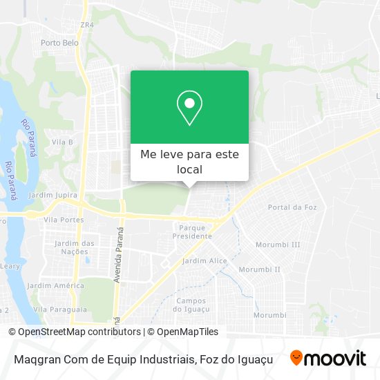 Maqgran Com de Equip Industriais mapa