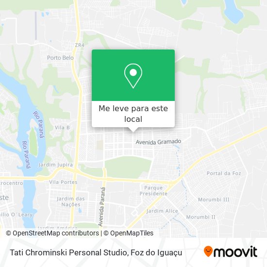 Tati Chrominski Personal Studio mapa
