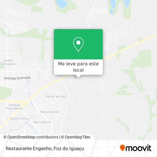 Restaurante Engenho mapa