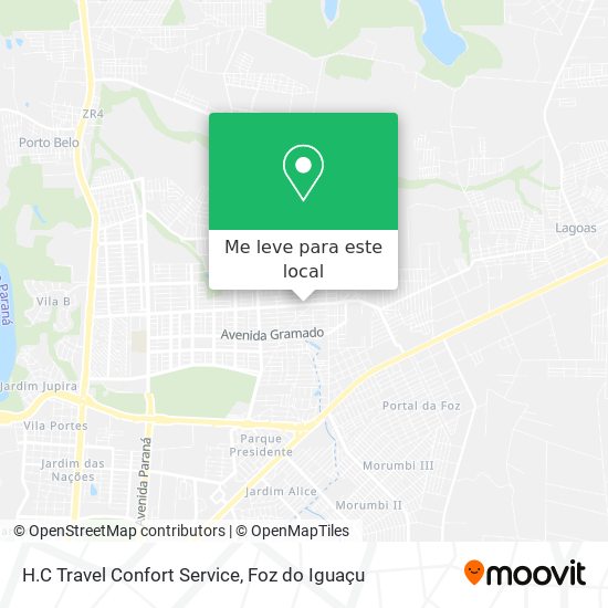 H.C Travel Confort Service mapa