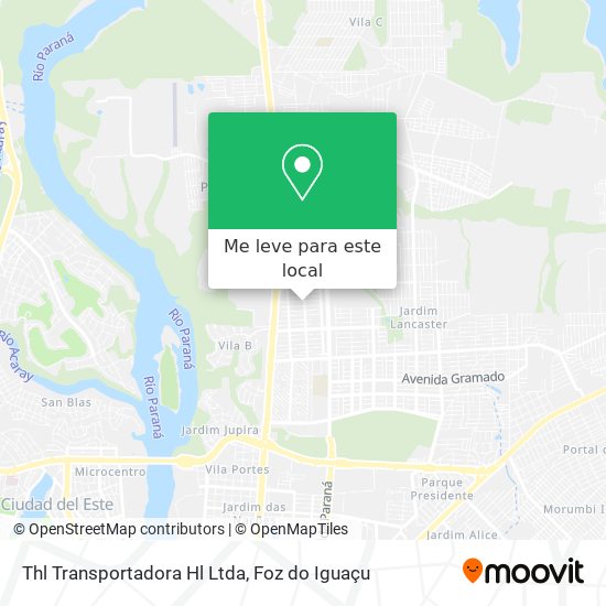 Thl Transportadora Hl Ltda mapa