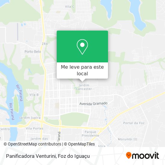 Panificadora Venturini mapa