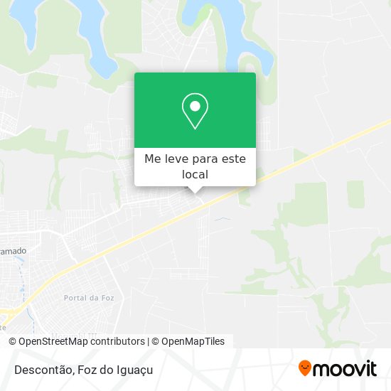 Descontão mapa