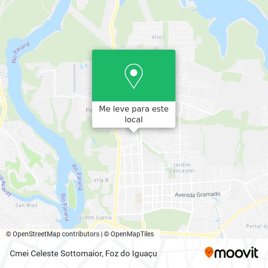 Cmei Celeste Sottomaior mapa