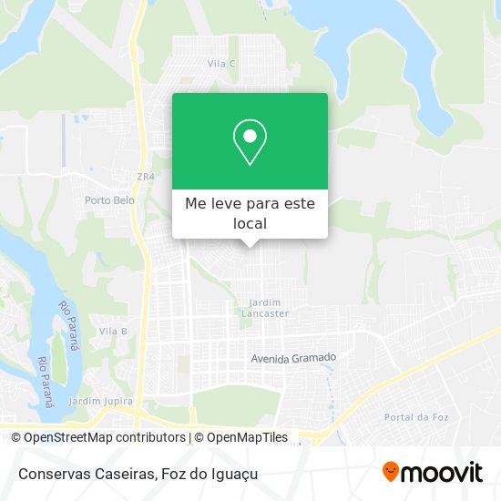 Conservas Caseiras mapa