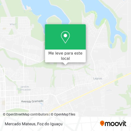 Mercado Mateus mapa