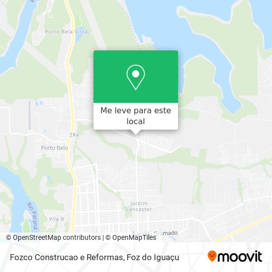 Fozco Construcao e Reformas mapa