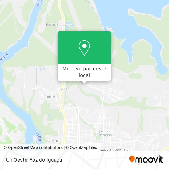 UniOeste mapa