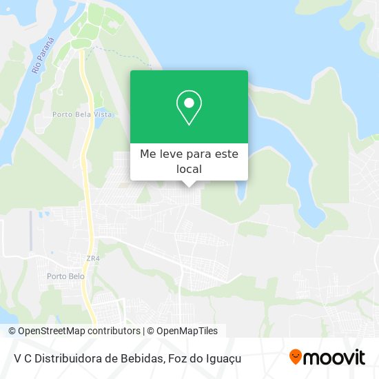 V C Distribuidora de Bebidas mapa