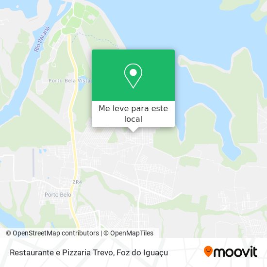 Restaurante e Pizzaria Trevo mapa