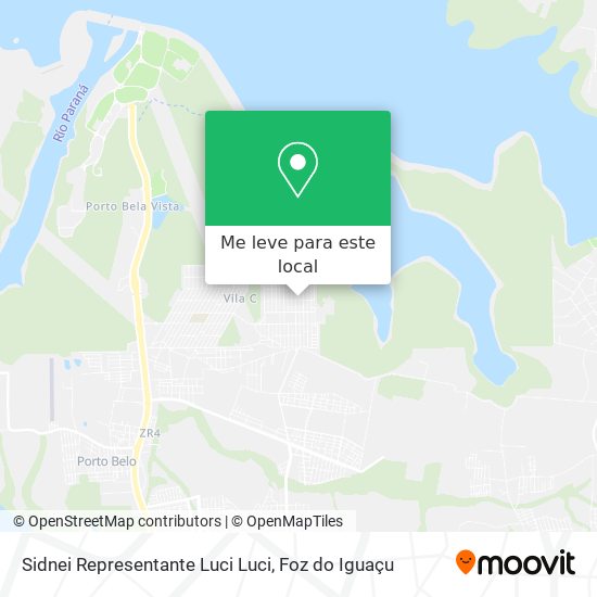 Sidnei Representante Luci Luci mapa
