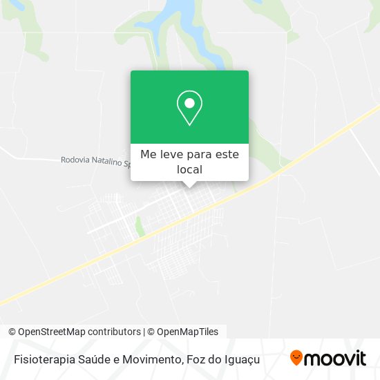 Fisioterapia Saúde e Movimento mapa