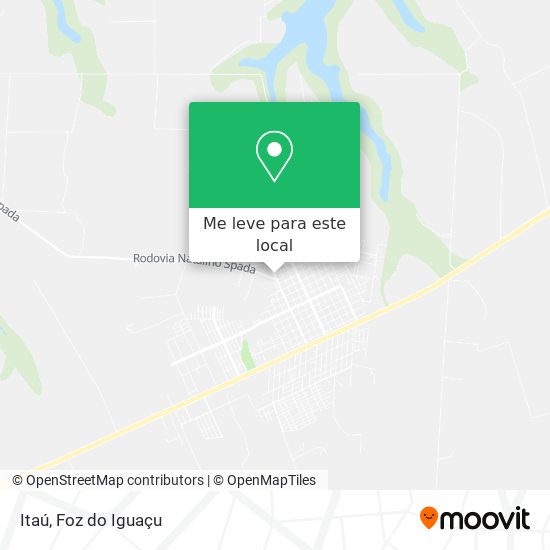 Itaú mapa