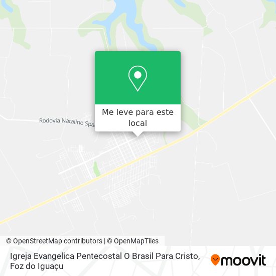 Igreja Evangelica Pentecostal O Brasil Para Cristo mapa
