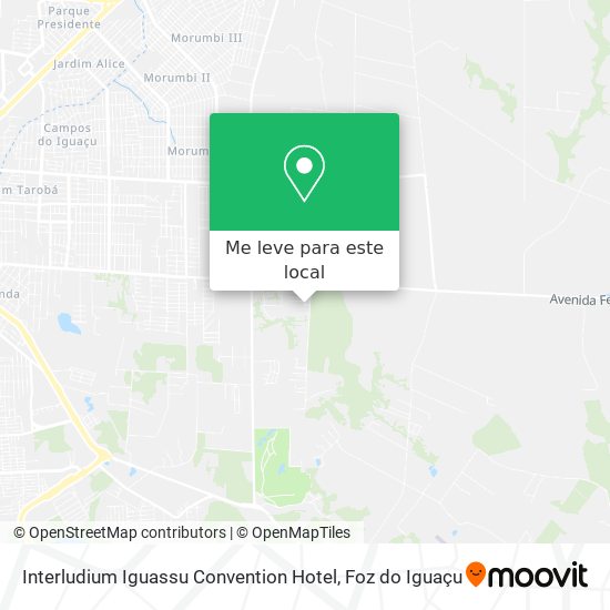 Interludium Iguassu Convention Hotel mapa