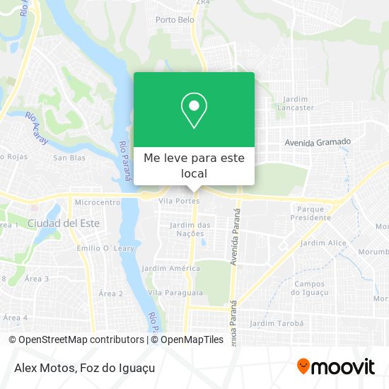 Alex Motos mapa