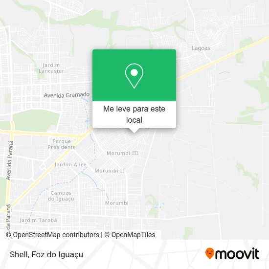 Shell mapa