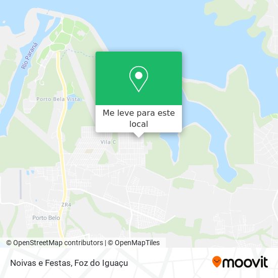 Noivas e Festas mapa