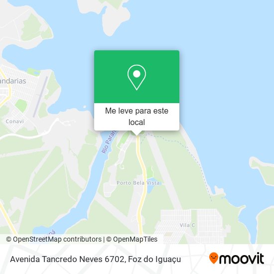 Avenida Tancredo Neves 6702 mapa