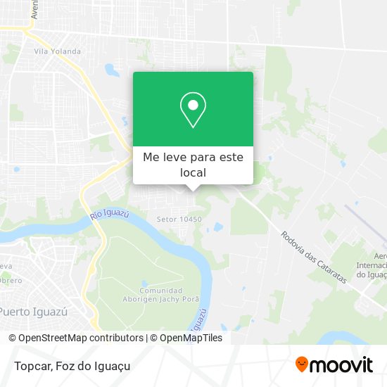 Topcar mapa