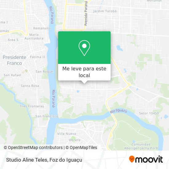 Studio Aline Teles mapa
