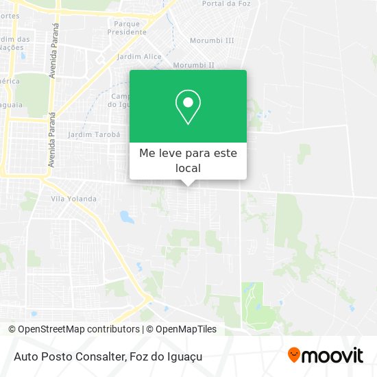 Auto Posto Consalter mapa