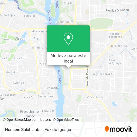 Hussein Salah Jaber mapa
