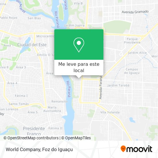 World Company mapa