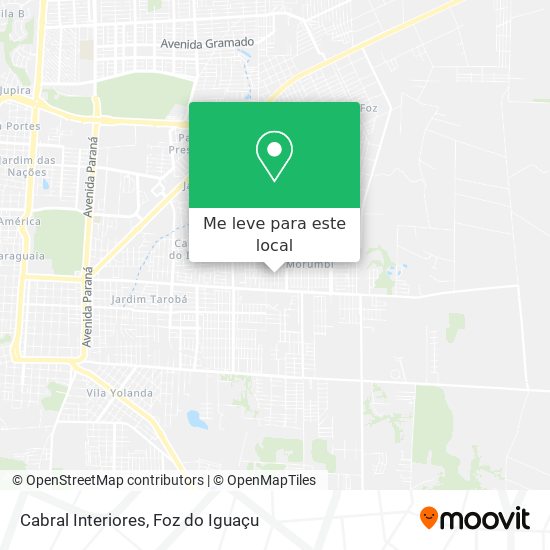 Cabral Interiores mapa