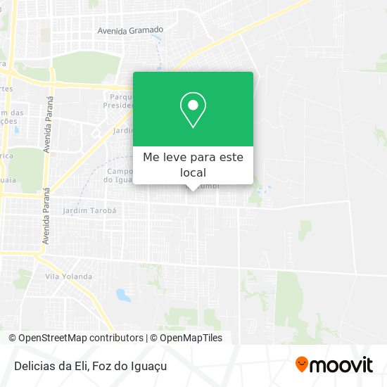 Delicias da Eli mapa