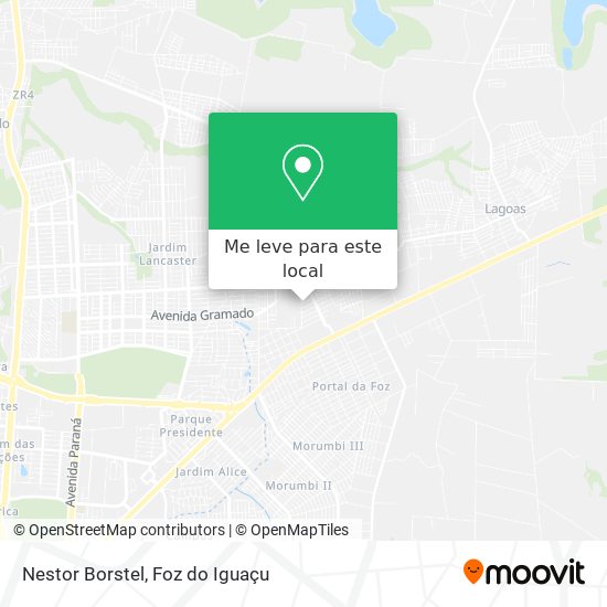 Nestor Borstel mapa