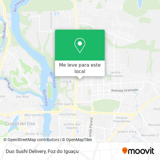 Duo Sushi Delivery mapa