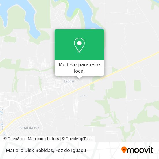 Matiello Disk Bebidas mapa