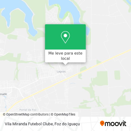 Vila Miranda Futebol Clube mapa