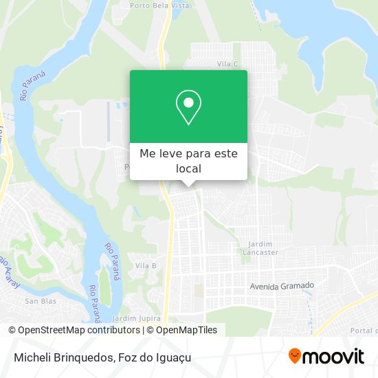 Micheli Brinquedos mapa