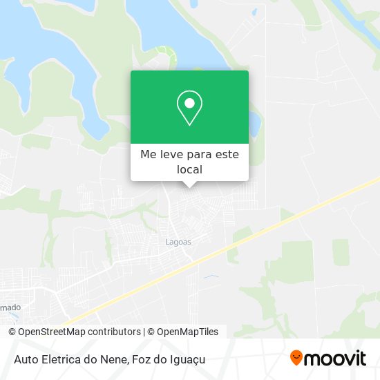 Auto Eletrica do Nene mapa