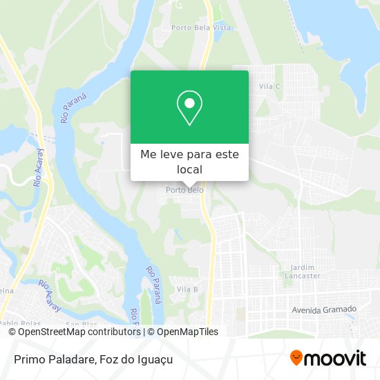 Primo Paladare mapa