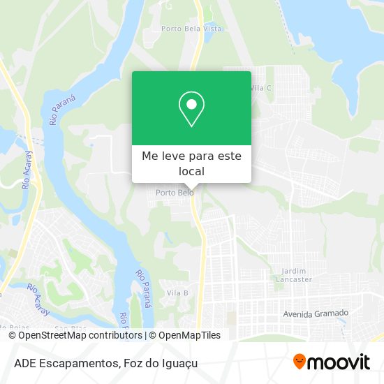 ADE Escapamentos mapa