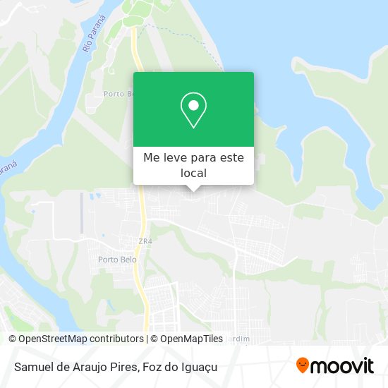 Samuel de Araujo Pires mapa