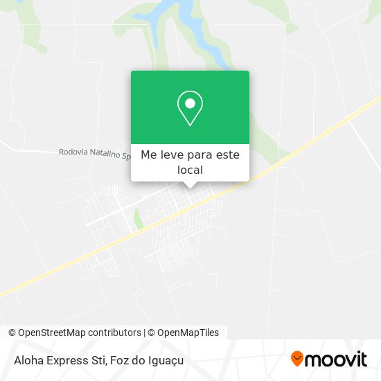 Aloha Express Sti mapa