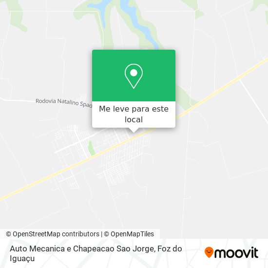 Auto Mecanica e Chapeacao Sao Jorge mapa