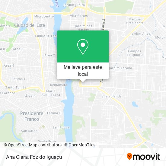 Ana Clara mapa