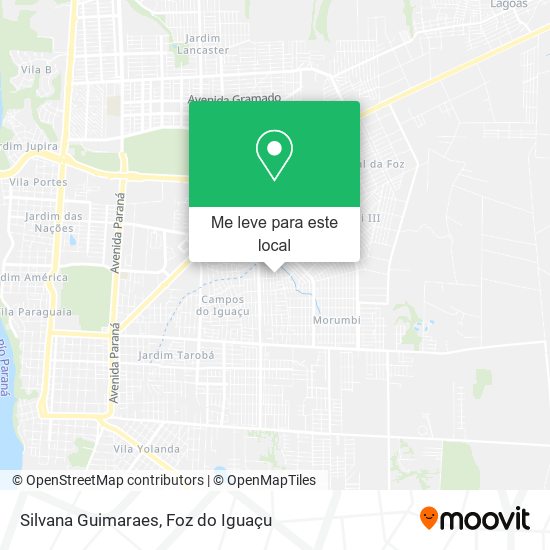 Silvana Guimaraes mapa