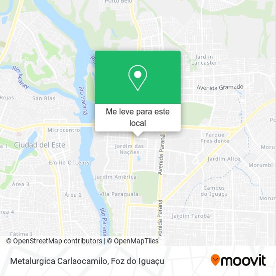 Metalurgica Carlaocamilo mapa