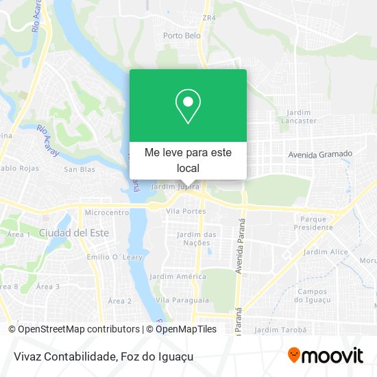 Vivaz Contabilidade mapa