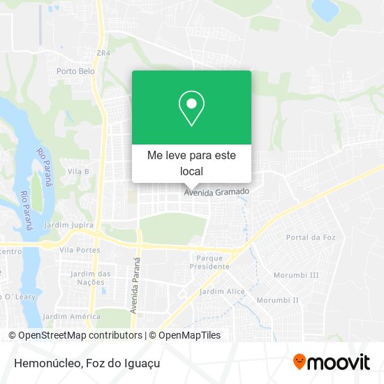 Hemonúcleo mapa