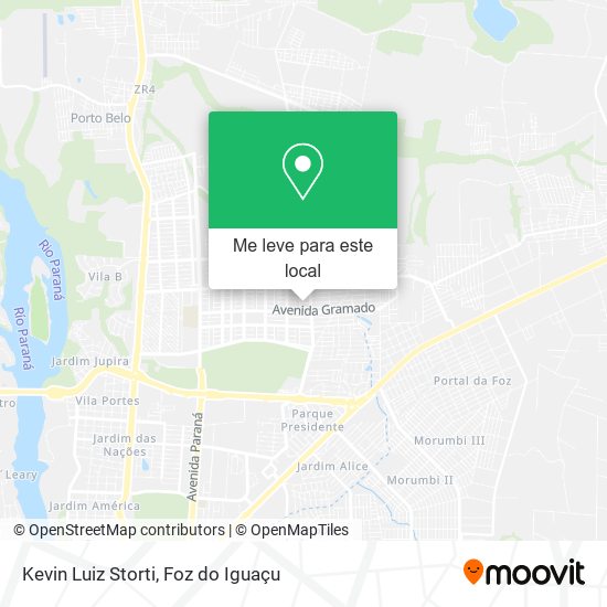 Kevin Luiz Storti mapa