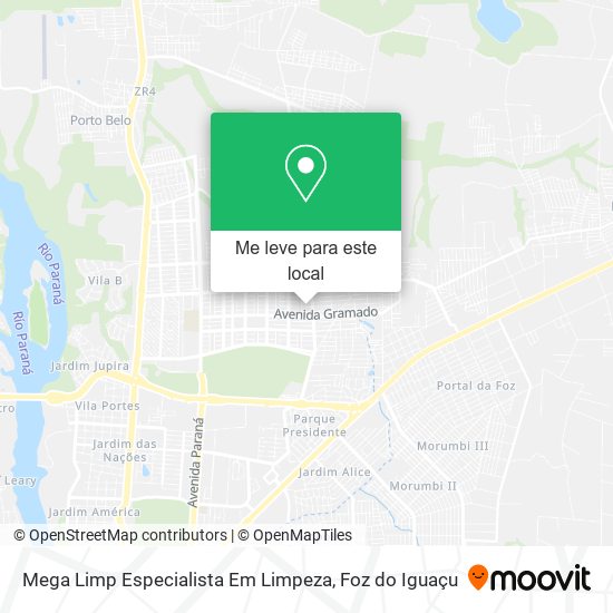 Mega Limp Especialista Em Limpeza mapa